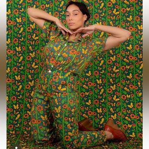 Big Bud Press Patterned Western Pants